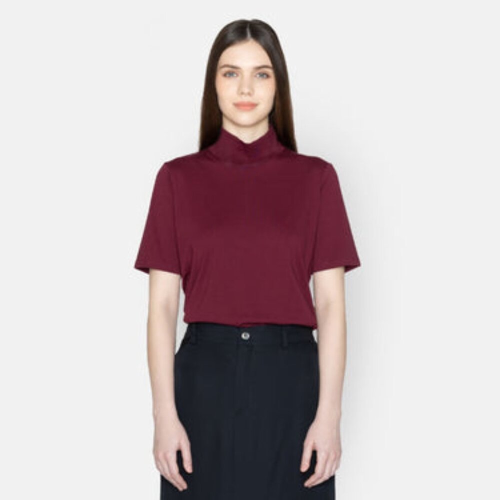 Grana Supima High Neck Tee